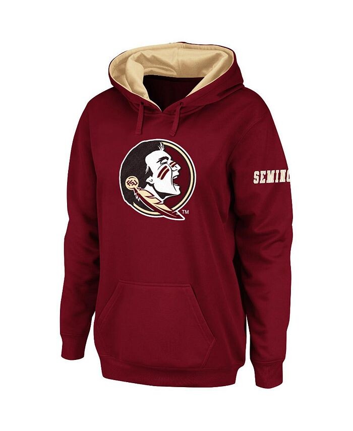 Женский гранатовый пуловер с капюшоном и большим логотипом Florida State Seminoles Stadium Athletic, красный
Женский гранатовый пуловер с капюшоном и большим логотипом Florida State Seminoles Stadium Athletic, красный
