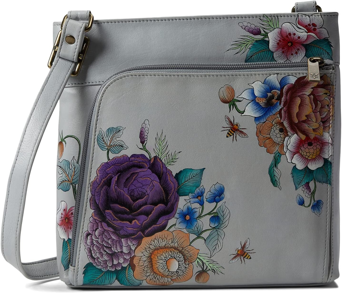 Сумка Crossbody with Front RFID Built in Wallet 651 Anuschka, цвет Floral Charm
Сумка Crossbody with Front RFID Built in Wallet 651 Anuschka, цвет Floral Charm