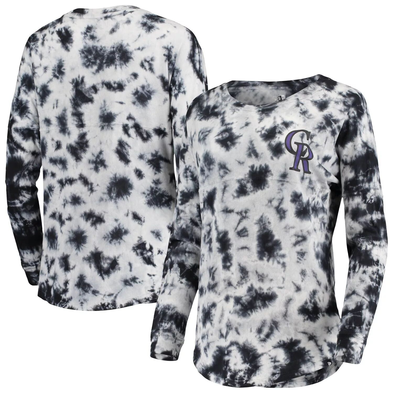 Женская черная футболка New Era с длинными рукавами Colorado Rockies и принтом тай-дай New Era, Черный
Женская черная футболка New Era с длинными рукавами Colorado Rockies и принтом тай-дай New Era, Черный