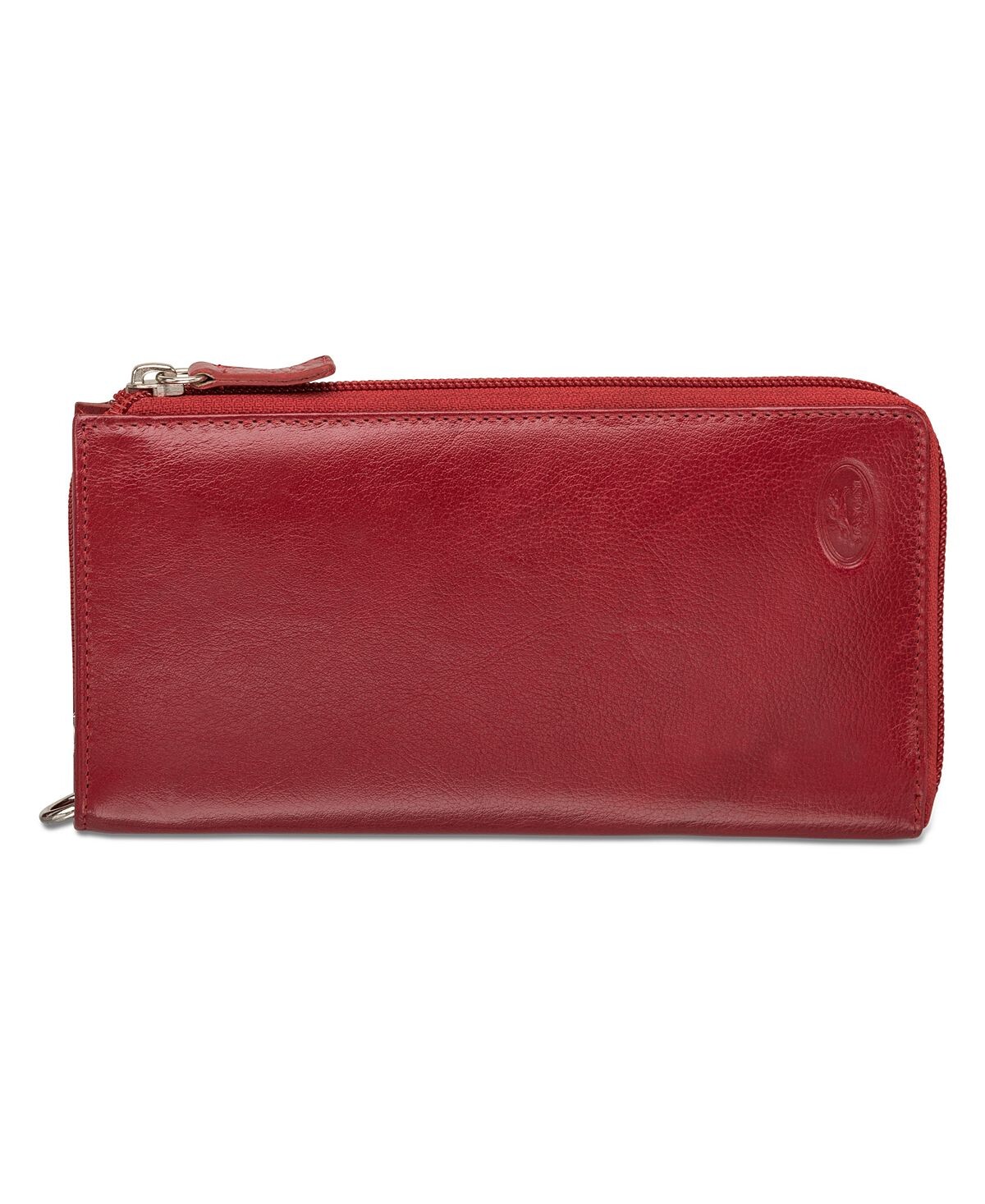 Большой кошелек тройного сложения с защитой RFID Equestrian-2 Collection Mancini, красный
Большой кошелек тройного сложения с защитой RFID Equestrian-2 Collection Mancini, красный
