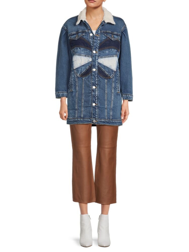Джинсовая куртка на подкладке из искусственного меха Redvalentino, цвет Medium Blue
Джинсовая куртка на подкладке из искусственного меха Redvalentino, цвет Medium Blue