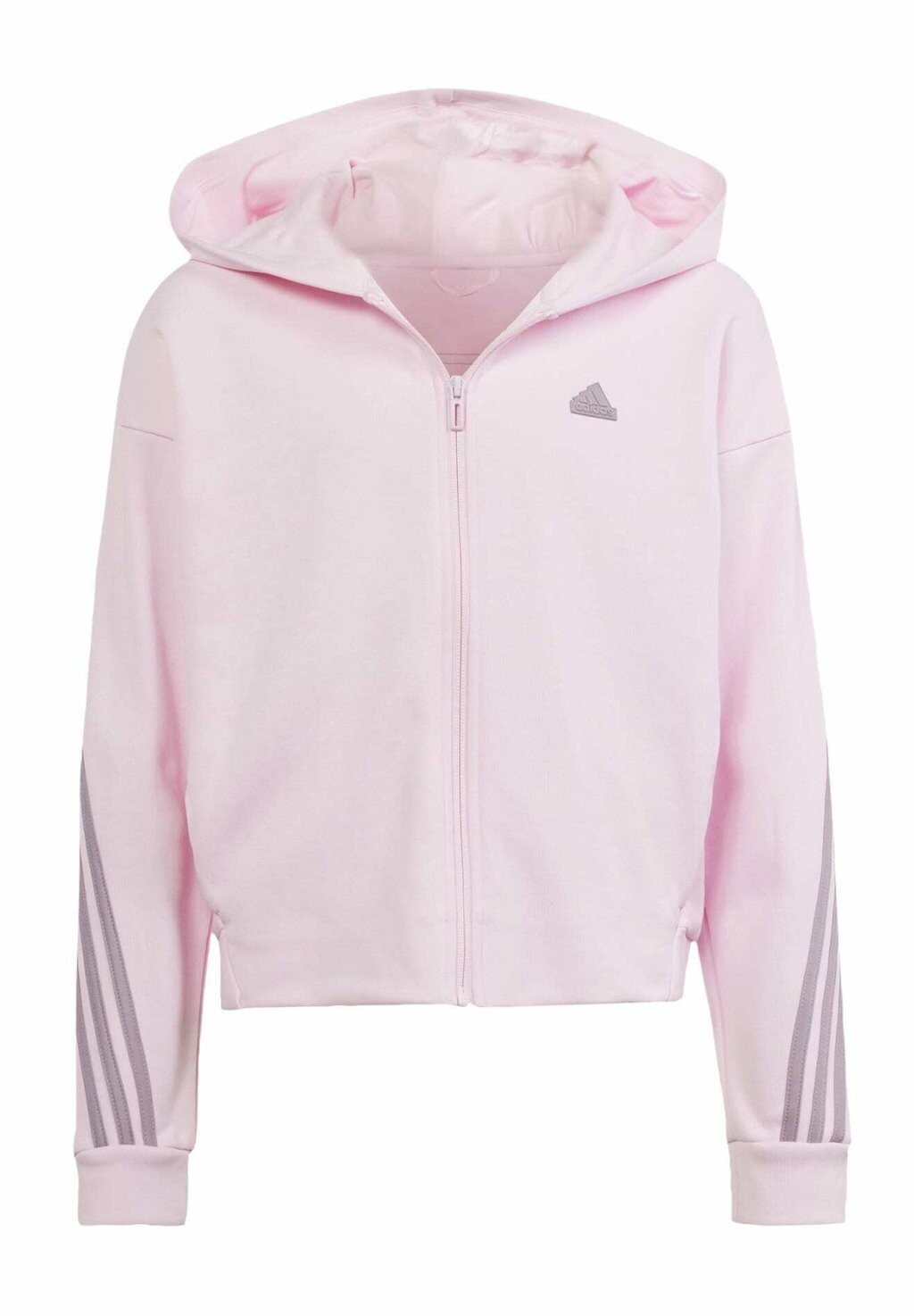 Толстовка на молнии Future Icons 3-Stripes Full-Hoodie adidas Sportswear, цвет clear pink preloved fig
Толстовка на молнии Future Icons 3-Stripes Full-Hoodie adidas Sportswear, цвет clear pink preloved fig