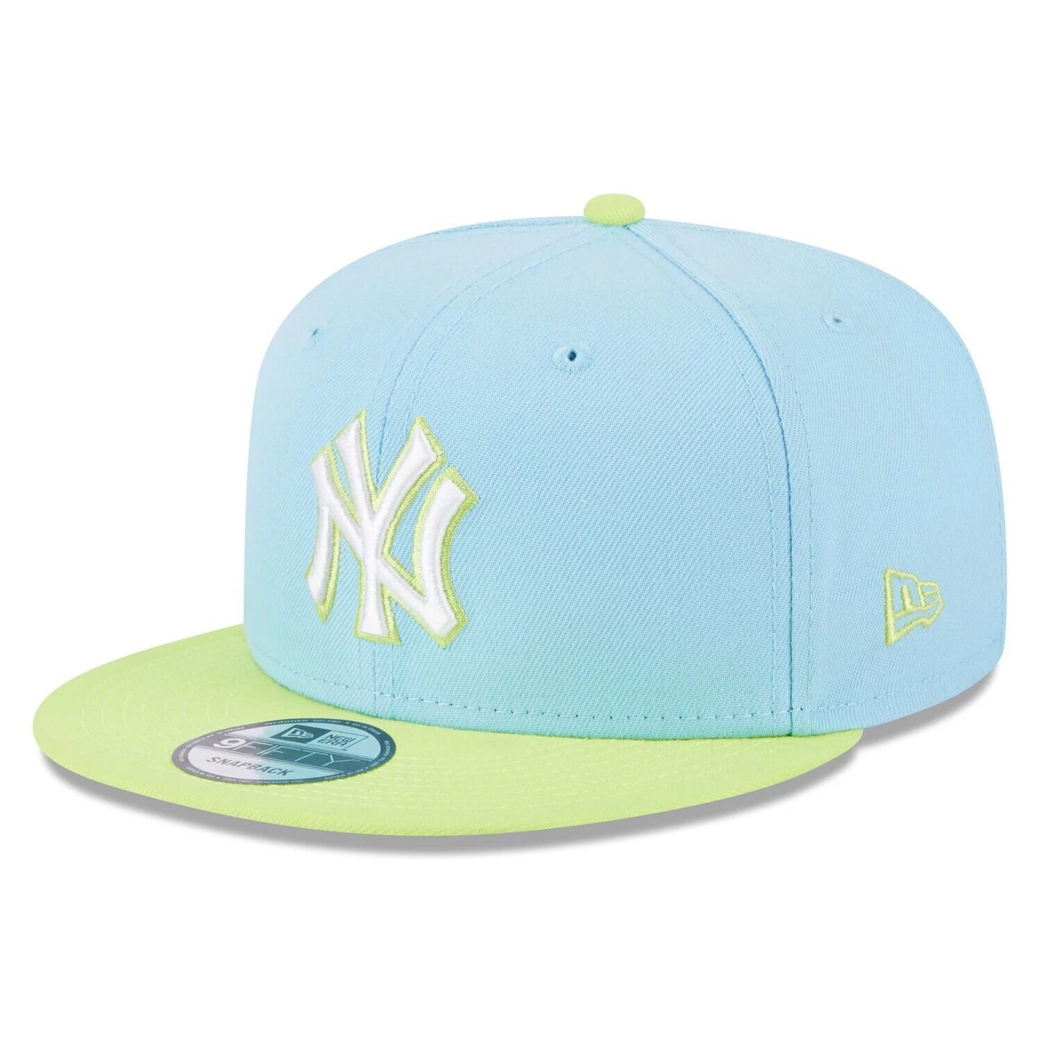 Мужская кепка New Era светло-синяя/неоново-зеленая New York Yankees Spring Basic двухцветная кепка Snapback 9FIFTY
Мужская кепка New Era светло-синяя/неоново-зеленая New York Yankees Spring Basic двухцветная кепка Snapback 9FIFTY