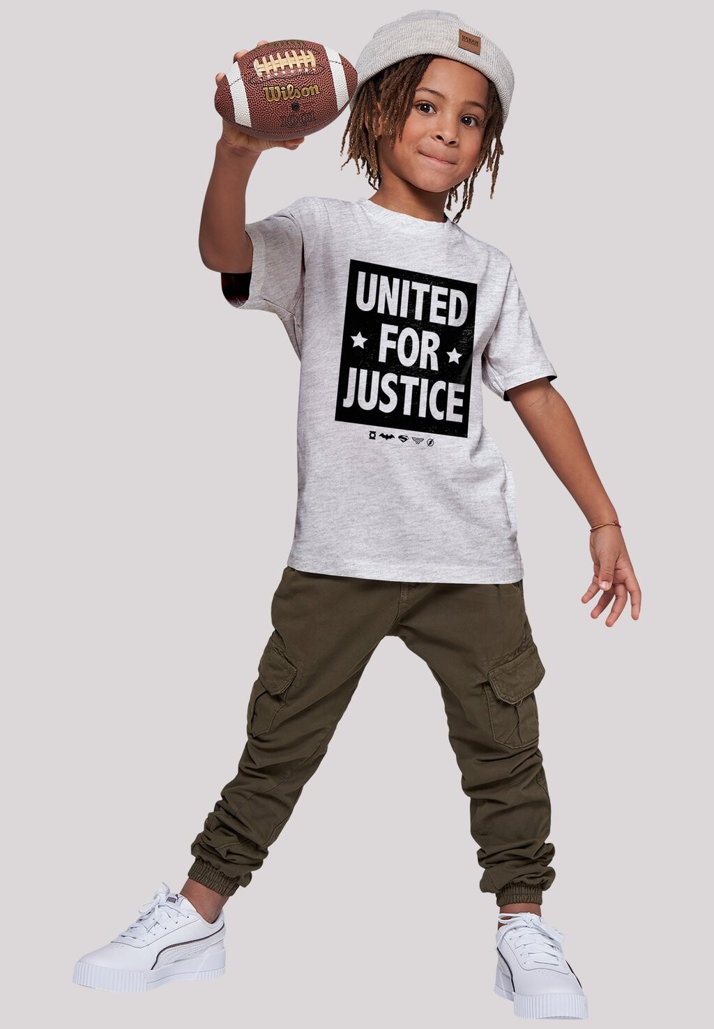 Футболка с принтом DC COMICS JUSTICE LEAGUE UNITED FOR JUSTICE F4NT4STIC, цвет heather grey
Футболка с принтом DC COMICS JUSTICE LEAGUE UNITED FOR JUSTICE F4NT4STIC, цвет heather grey