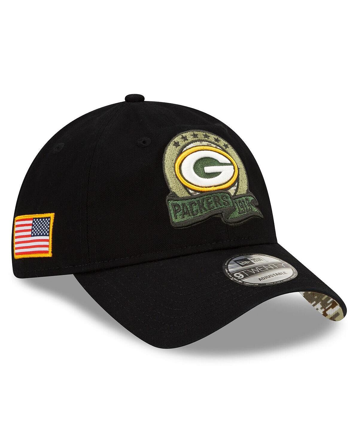 Мужская черная регулируемая кепка Green Bay Packers 2022 Salute To Service 9TWENTY New Era
Мужская черная регулируемая кепка Green Bay Packers 2022 Salute To Service 9TWENTY New Era