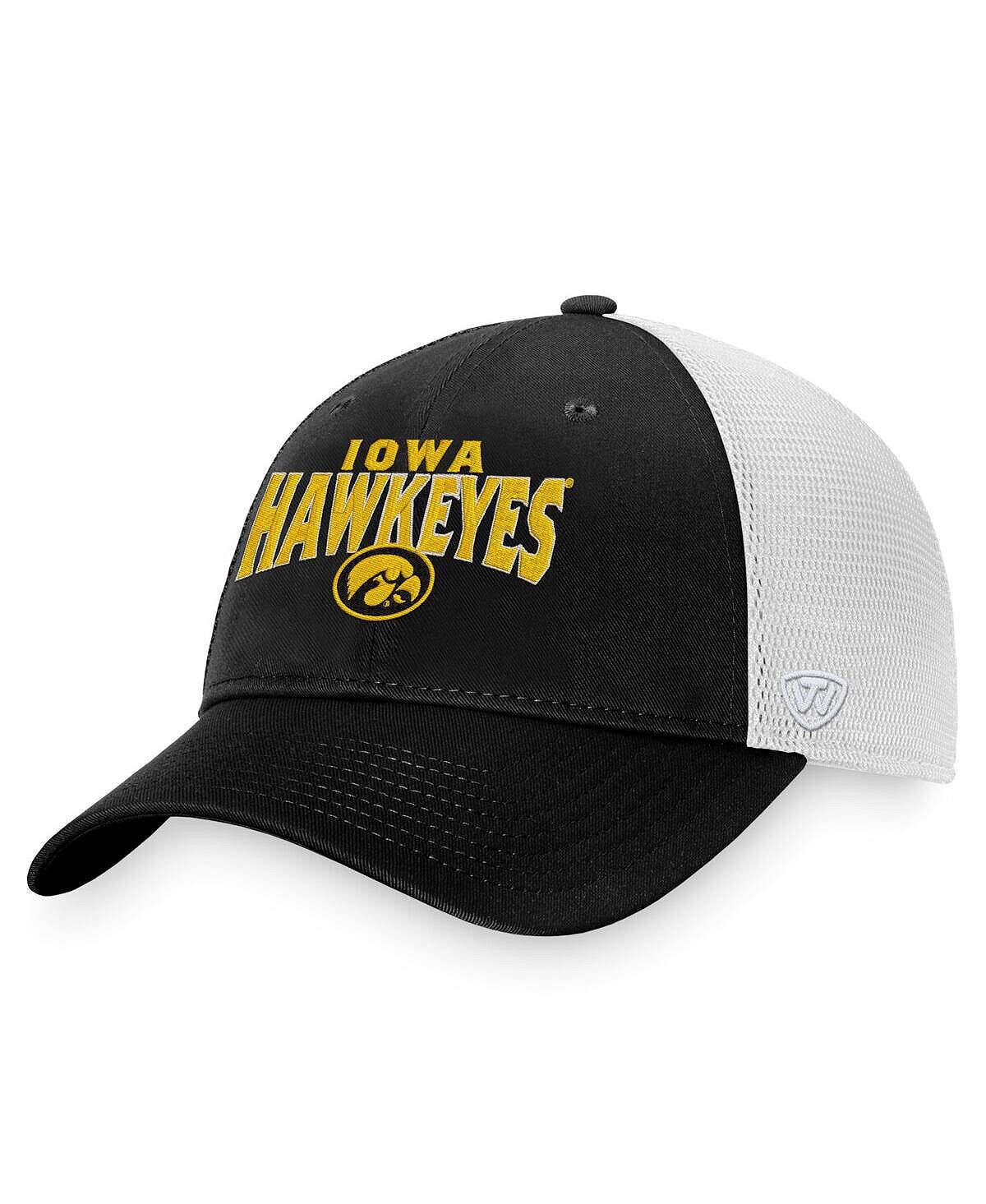 Мужская черная кепка Iowa Hawkeyes Breakout Trucker Snapback Top of the World
Мужская черная кепка Iowa Hawkeyes Breakout Trucker Snapback Top of the World