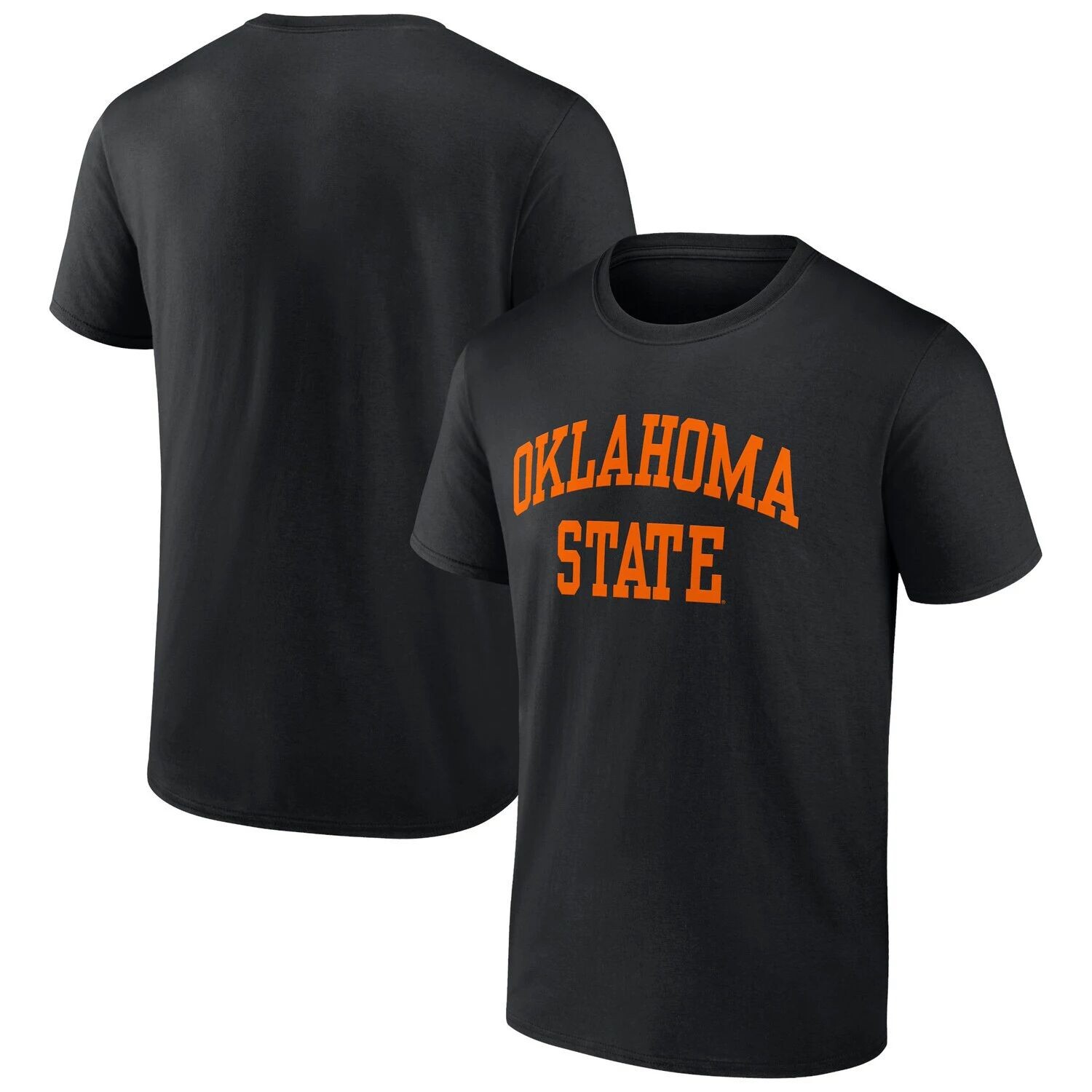 Мужская черная фирменная футболка Oklahoma State Cowboys Basic Arch Fanatics, Черный
Мужская черная фирменная футболка Oklahoma State Cowboys Basic Arch Fanatics, Черный