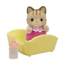 Sylvanian Families, коллекционные фигурки, набор маленьких полосатых котят, Желтый
Sylvanian Families, коллекционные фигурки, набор маленьких полосатых котят, Желтый