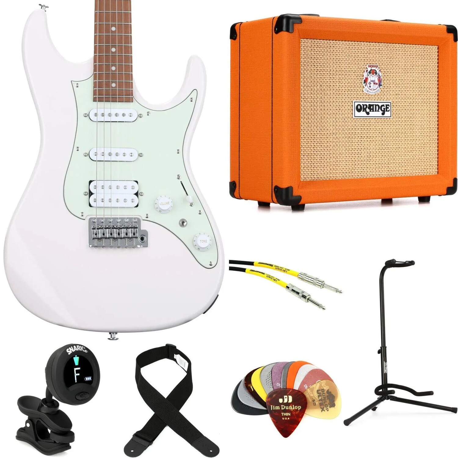 Комплект электрогитары Ibanez AZES40 и усилителя Orange Crush 20RT — пастельно-розовый
Комплект электрогитары Ibanez AZES40 и усилителя Orange Crush 20RT — пастельно-розовый