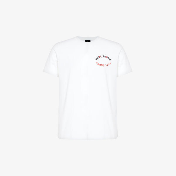 Футболка из хлопкового джерси с фирменным принтом happy oval Ps By Paul Smith, белый
Футболка из хлопкового джерси с фирменным принтом happy oval Ps By Paul Smith, белый