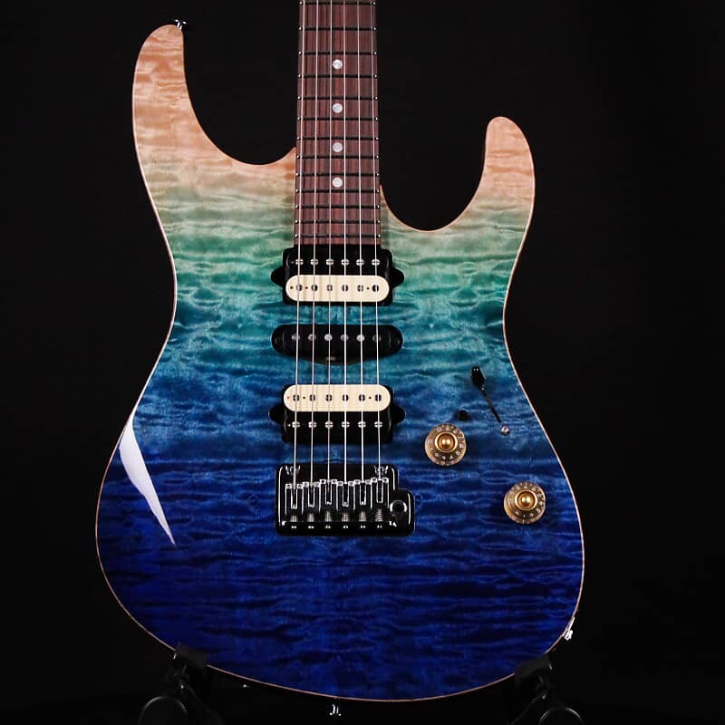 Электрогитара Suhr Modern Custom Aqua Blue Gradient HSS Guthrie Govan Spec 2023
Электрогитара Suhr Modern Custom Aqua Blue Gradient HSS Guthrie Govan Spec 2023