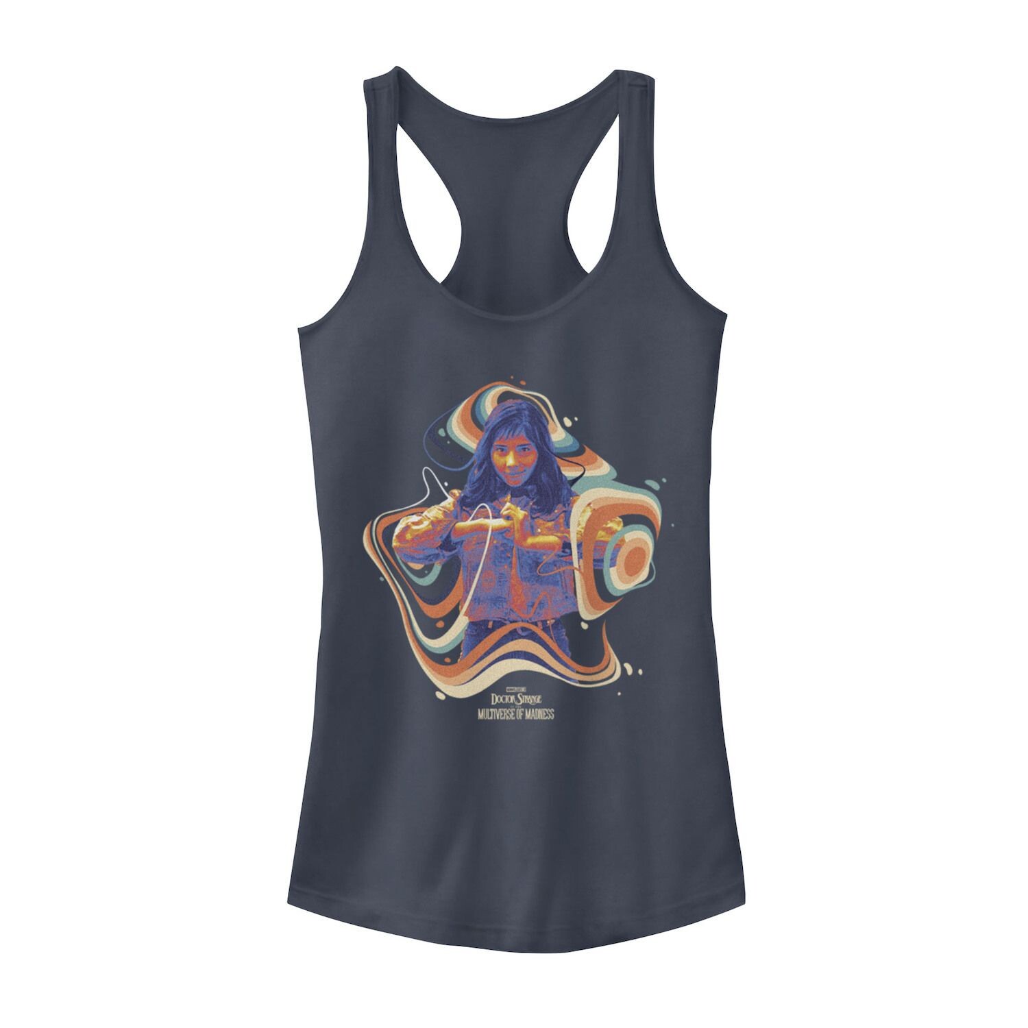 Майка для юниоров Marvel «Доктор Стрэндж в мультивселенной безумия America Chavez Pose Groove» Licensed Character
Майка для юниоров Marvel «Доктор Стрэндж в мультивселенной безумия America Chavez Pose Groove» Licensed Character