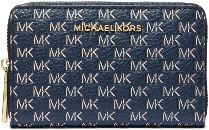 Маленький футляр для визиток Jet Set на молнии MICHAEL Michael Kors, коричневый/темно-синий
Маленький футляр для визиток Jet Set на молнии MICHAEL Michael Kors, коричневый/темно-синий