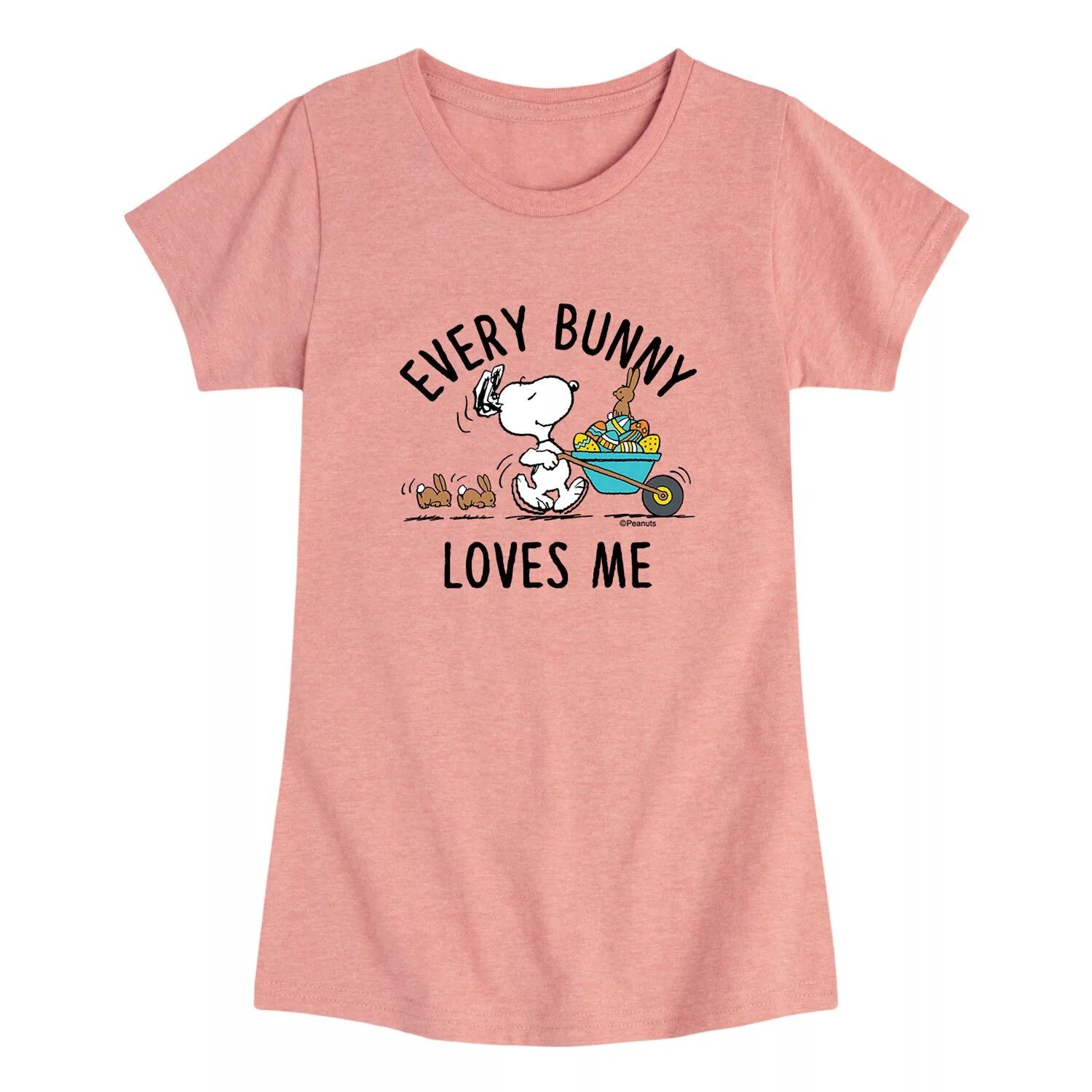 Футболка с рисунком Peanuts Every Bunny Loves Me для девочек 7–16 лет Licensed Character
Футболка с рисунком Peanuts Every Bunny Loves Me для девочек 7–16 лет Licensed Character