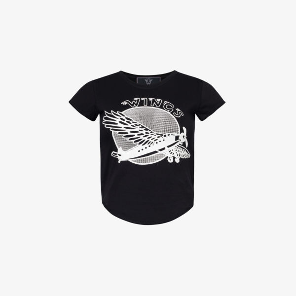 Футболка из хлопкового джерси с графическим рисунком wings baby Stella Mccartney, черный
Футболка из хлопкового джерси с графическим рисунком wings baby Stella Mccartney, черный