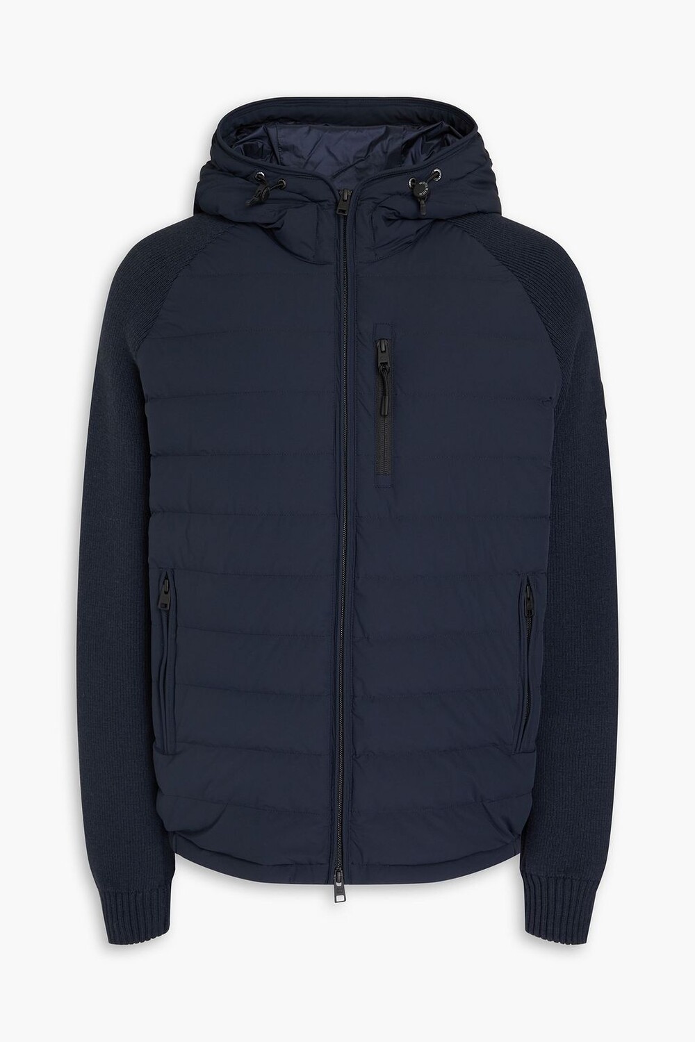 Стеганый пуховик с капюшоном и шерстяными вставками WOOLRICH, нави, Черный
Стеганый пуховик с капюшоном и шерстяными вставками WOOLRICH, нави, Черный