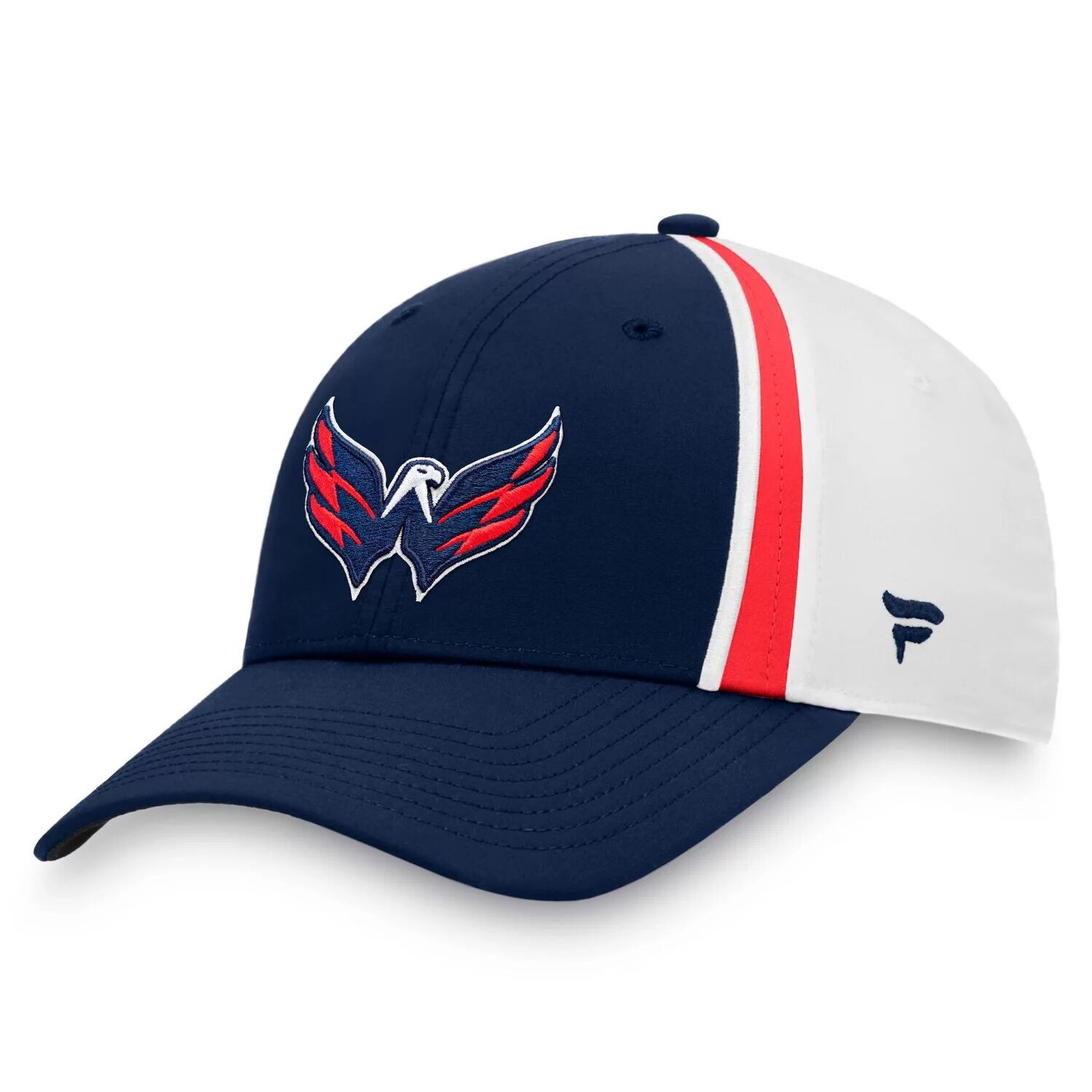 Мужская гибкая кепка Fanatics с фирменным логотипом темно-синего/белого цвета Washington Capitals Prep Squad
Мужская гибкая кепка Fanatics с фирменным логотипом темно-синего/белого цвета Washington Capitals Prep Squad