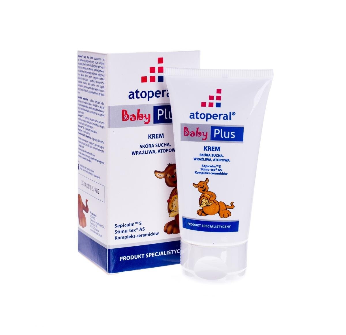 Atoperal Baby Plus, крем для сухой, чувствительной и атопичной кожи, 50 мл Adamed
Atoperal Baby Plus, крем для сухой, чувствительной и атопичной кожи, 50 мл Adamed