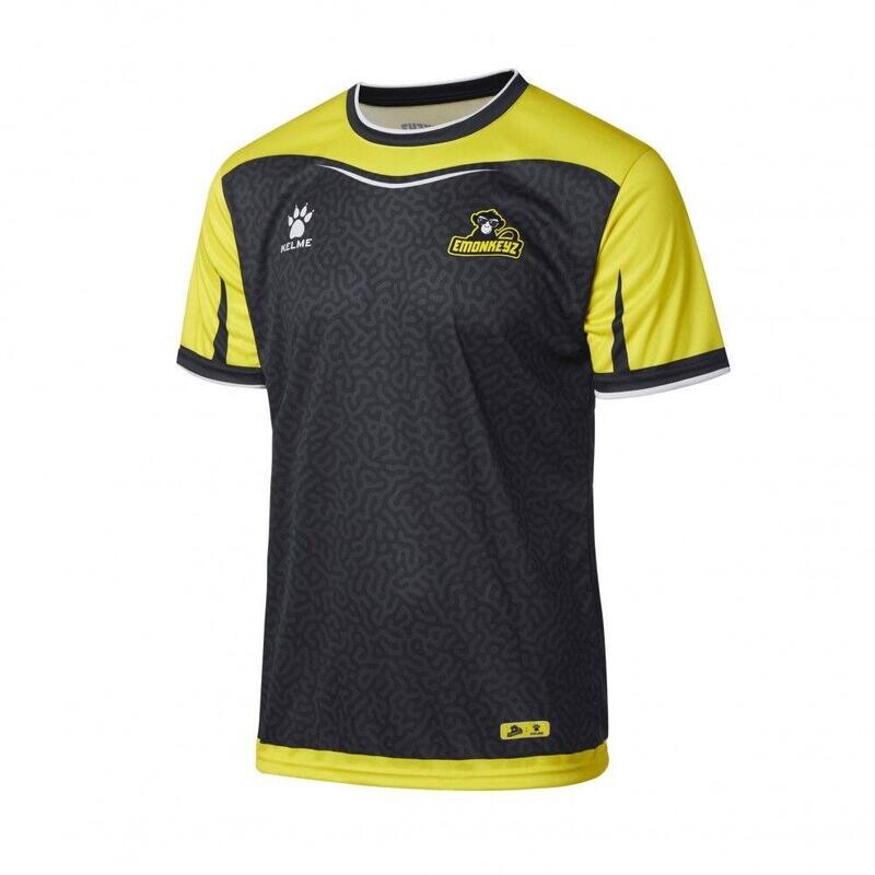 Футболка с короткими рукавами Kelme Официальная черная футболка унисекс Emonkeyz 2021
Футболка с короткими рукавами Kelme Официальная черная футболка унисекс Emonkeyz 2021