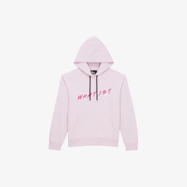 Хлопковая толстовка свободного кроя с принтом со слоганом The Kooples, розовый 
Хлопковая толстовка свободного кроя с принтом со слоганом The Kooples, розовый