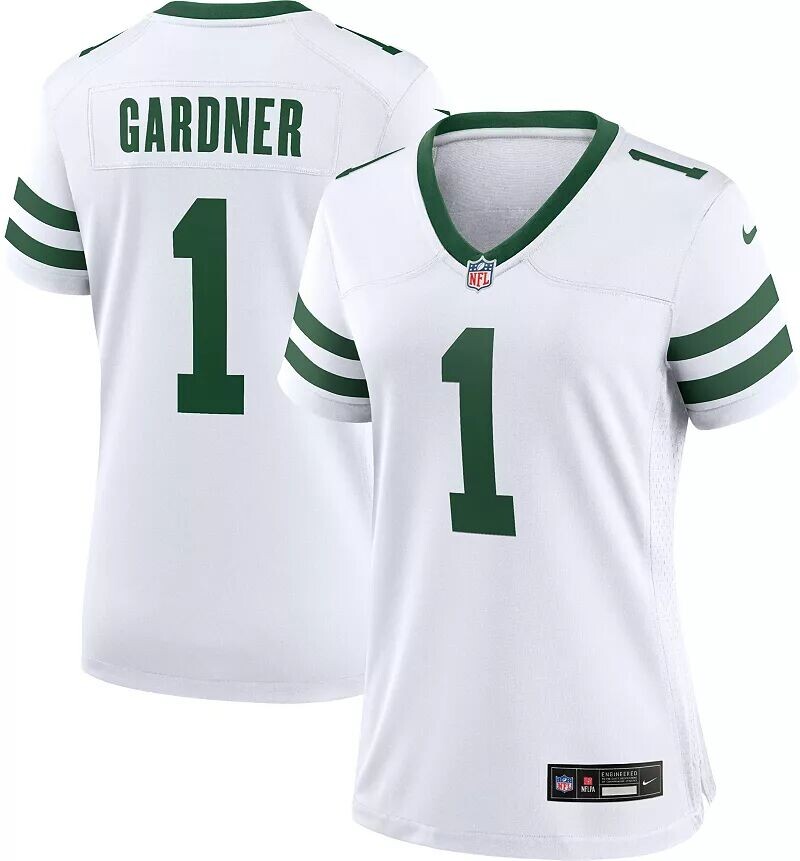 Женская альтернативная белая игровая майка Nike New York Jets Ahmad Sauce Gardner #1
Женская альтернативная белая игровая майка Nike New York Jets Ahmad Sauce Gardner #1