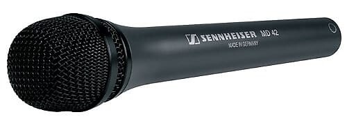 Динамический микрофон Sennheiser MD42 Handheld Dynamic Omnidirectional Field Microphone
Динамический микрофон Sennheiser MD42 Handheld Dynamic Omnidirectional Field Microphone