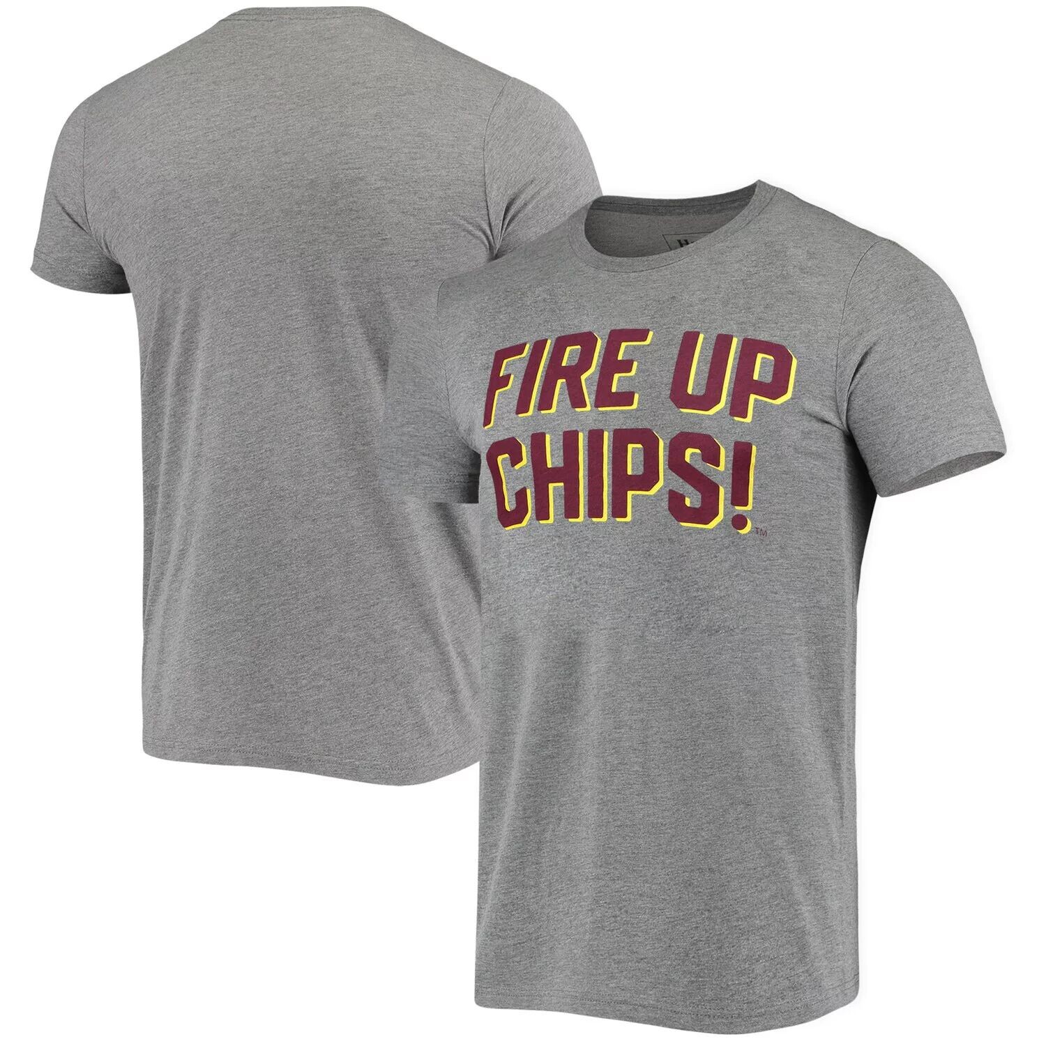 Мужской цент Homefield Heathered Grey. Футболка Michigan Chippewas Vintage Fire Up Chips Tri-Blend
Мужской цент Homefield Heathered Grey. Футболка Michigan Chippewas Vintage Fire Up Chips Tri-Blend