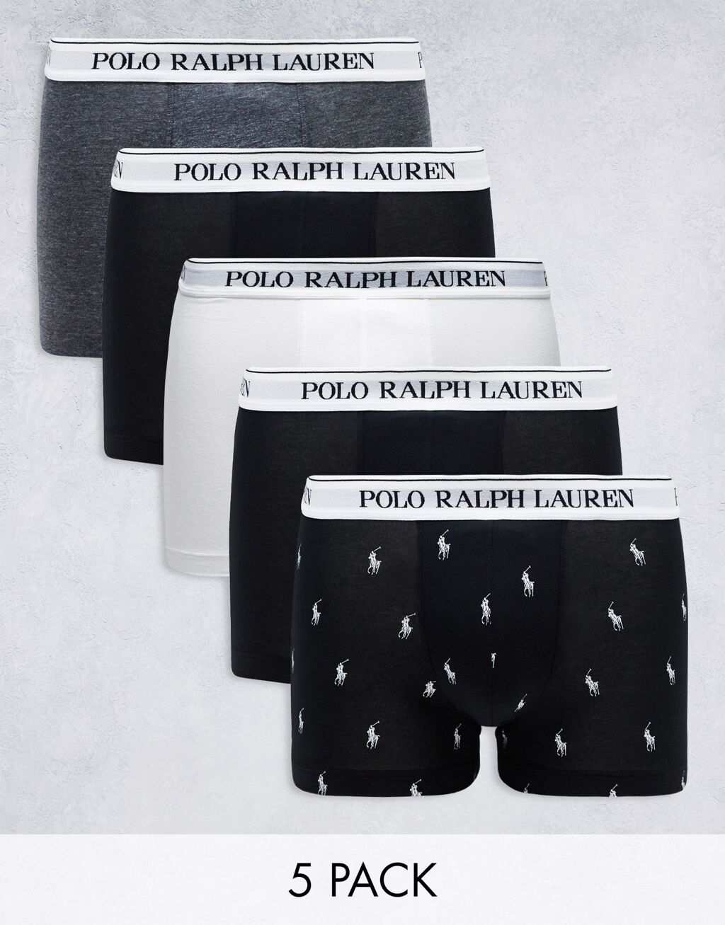 Набор из 5 сумок Polo Ralph Lauren черного, серо-белого цвета с логотипом в виде пони по всей поверхности
Набор из 5 сумок Polo Ralph Lauren черного, серо-белого цвета с логотипом в виде пони по всей поверхности