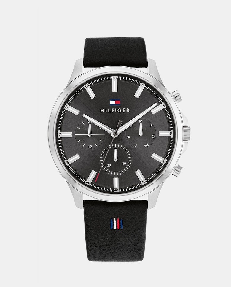 Ryder 1710495 многофункциональные черные кожаные мужские часы Tommy Hilfiger, черный
Ryder 1710495 многофункциональные черные кожаные мужские часы Tommy Hilfiger, черный