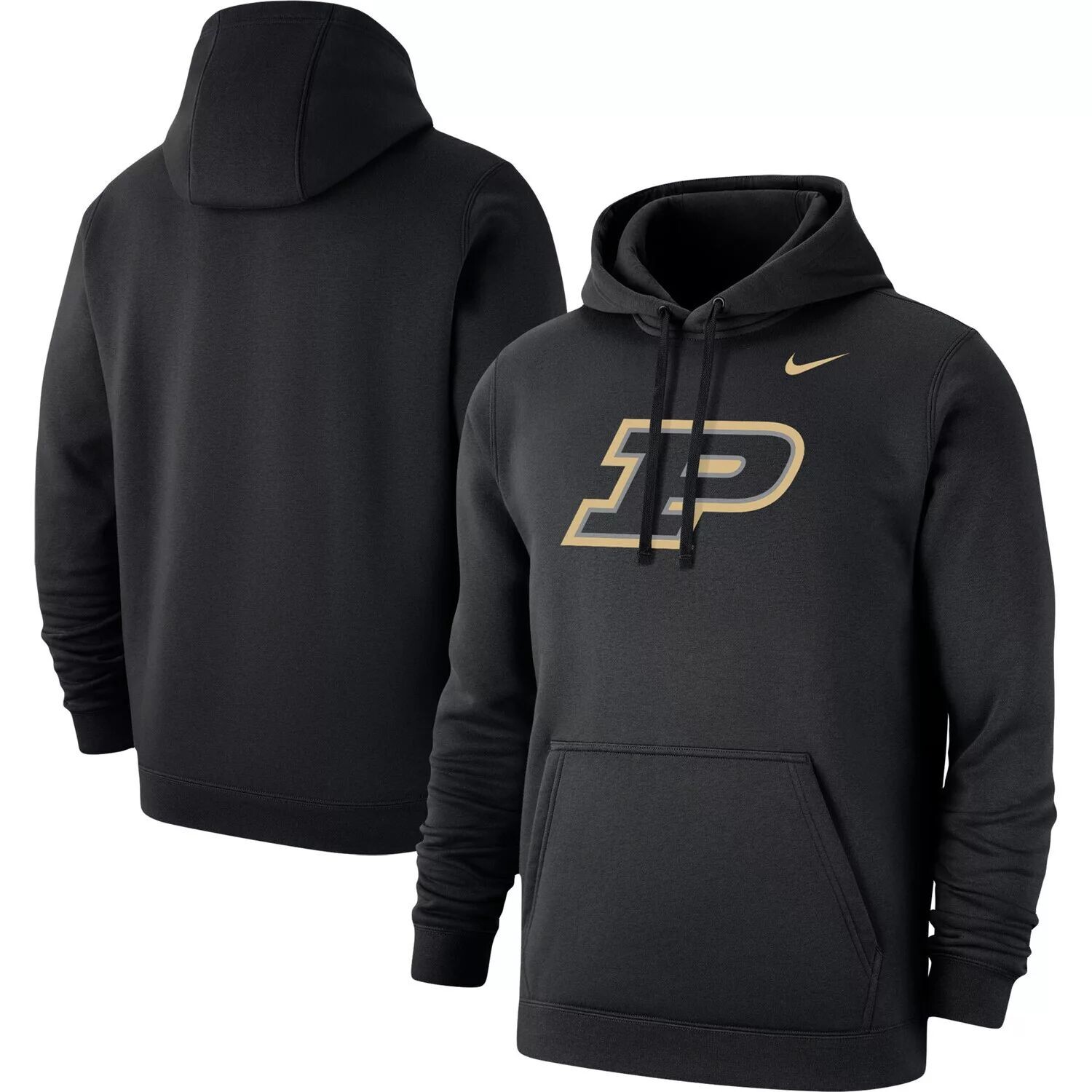 Мужской черный флисовый пуловер с капюшоном Purdue Boilermakers Primary Logo Club Nike
Мужской черный флисовый пуловер с капюшоном Purdue Boilermakers Primary Logo Club Nike