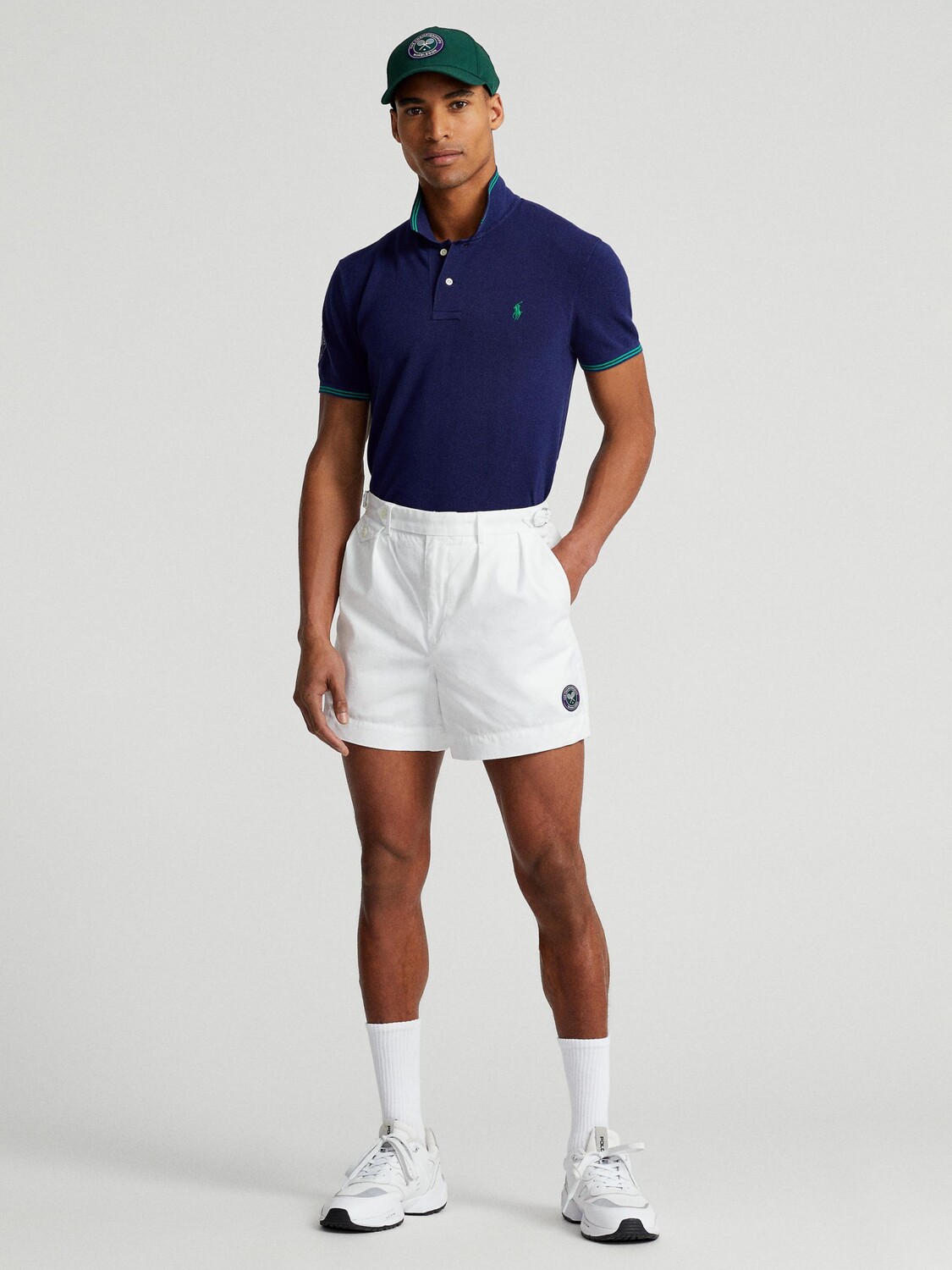 Рубашка-поло приталенного кроя в сетку Polo Ralph Lauren X Wimbledon, темно-синий французский цвет
Рубашка-поло приталенного кроя в сетку Polo Ralph Lauren X Wimbledon, темно-синий французский цвет