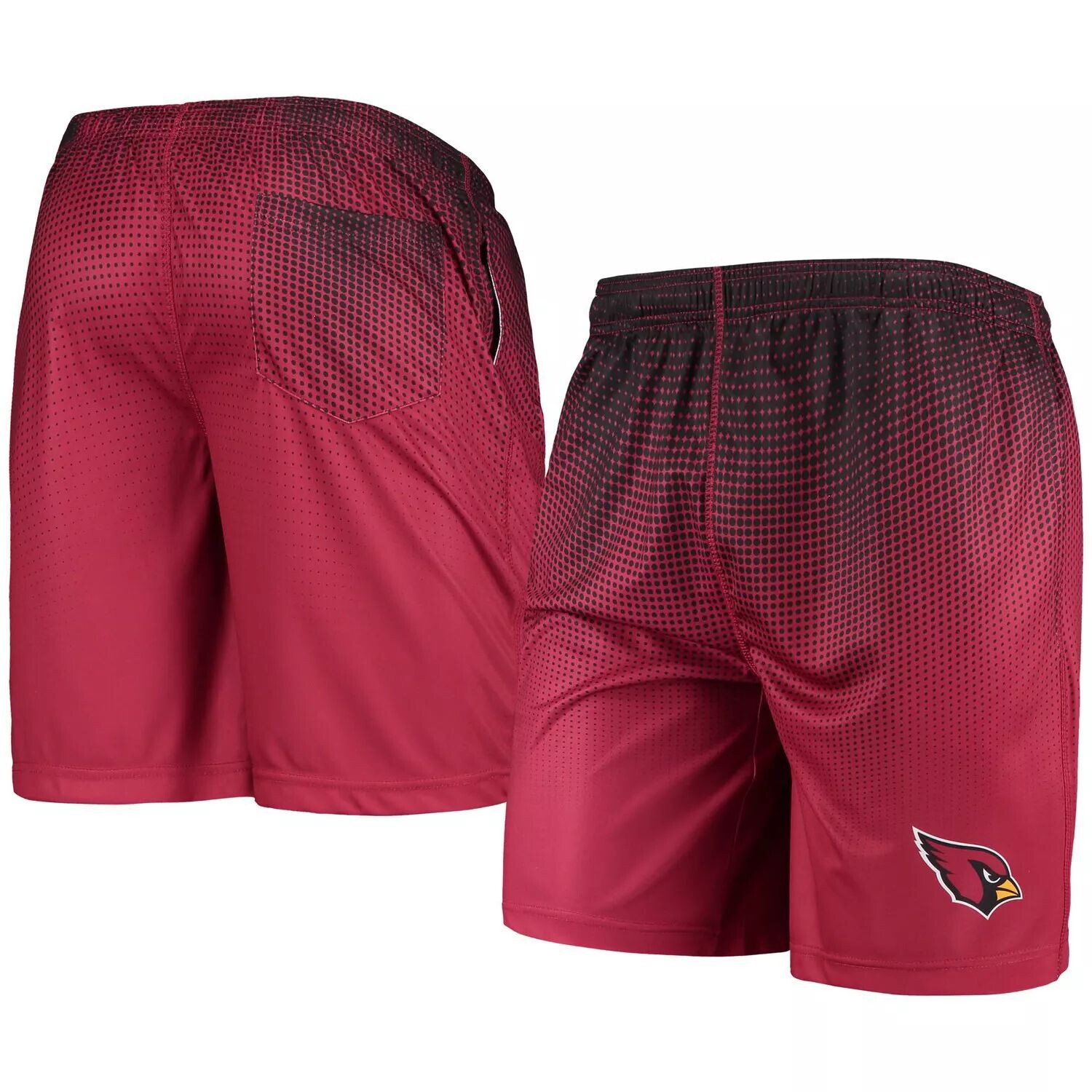 Мужские тренировочные шорты с пиксельным градиентом FOCO Cardinal/черные Arizona Cardinals
Мужские тренировочные шорты с пиксельным градиентом FOCO Cardinal/черные Arizona Cardinals