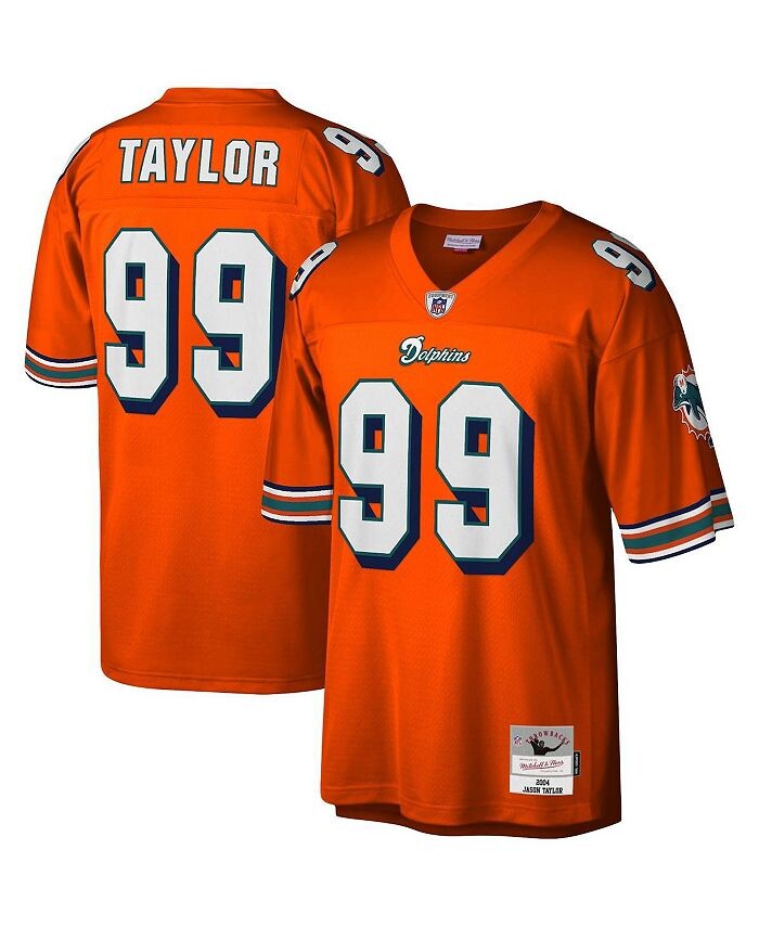 Мужская футболка Джейсона Тейлора Orange Miami Dolphins Big and Tall 2004, реплика вышедшего на пенсию игрока Mitchell & Ness, оранжевый
Мужская футболка Джейсона Тейлора Orange Miami Dolphins Big and Tall 2004, реплика вышедшего на пенсию игрока Mitchell & Ness, оранжевый