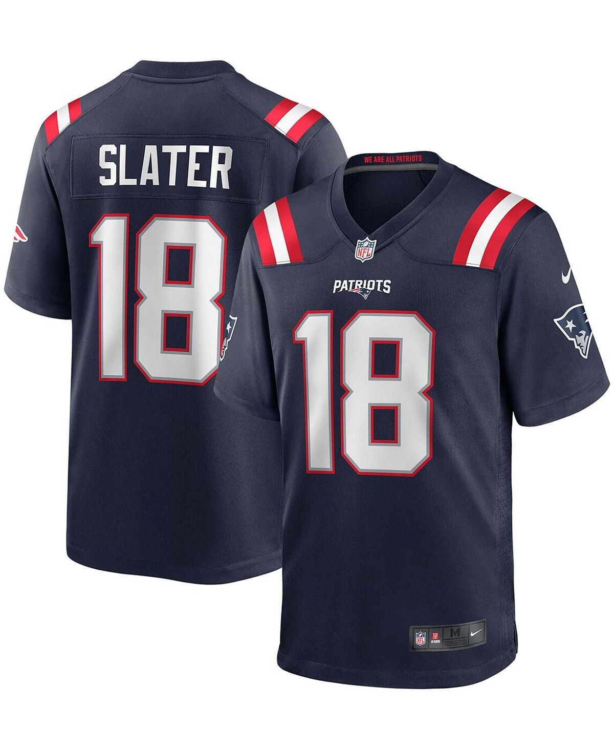 Мужская футболка темно-синего цвета с Мэттью Слейтером New England Patriots Game Player Nike, Синий
Мужская футболка темно-синего цвета с Мэттью Слейтером New England Patriots Game Player Nike, Синий