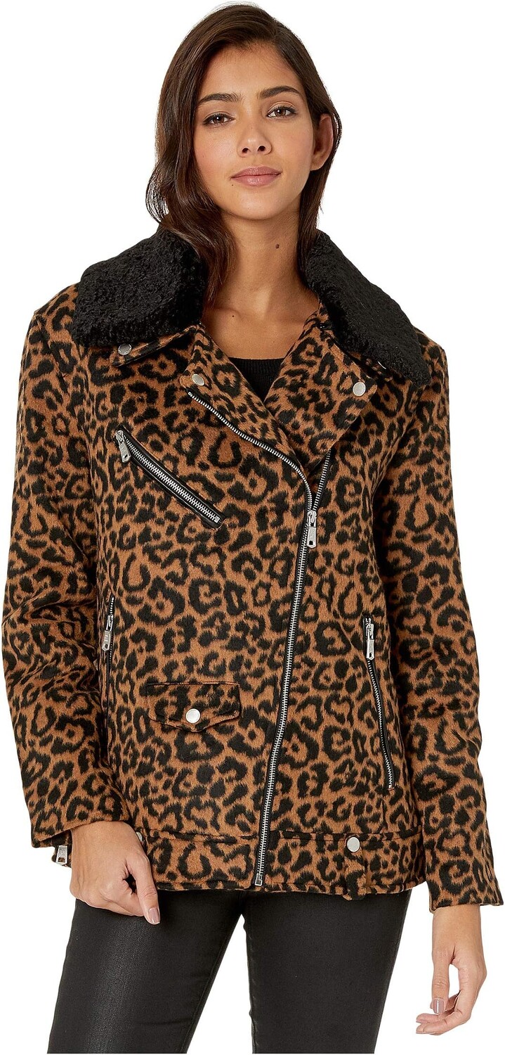 Куртка Avec Les Filles Faux Sherpa Trimmed Leopard Wool Blend Biker, цвет Beige/Black
Куртка Avec Les Filles Faux Sherpa Trimmed Leopard Wool Blend Biker, цвет Beige/Black
