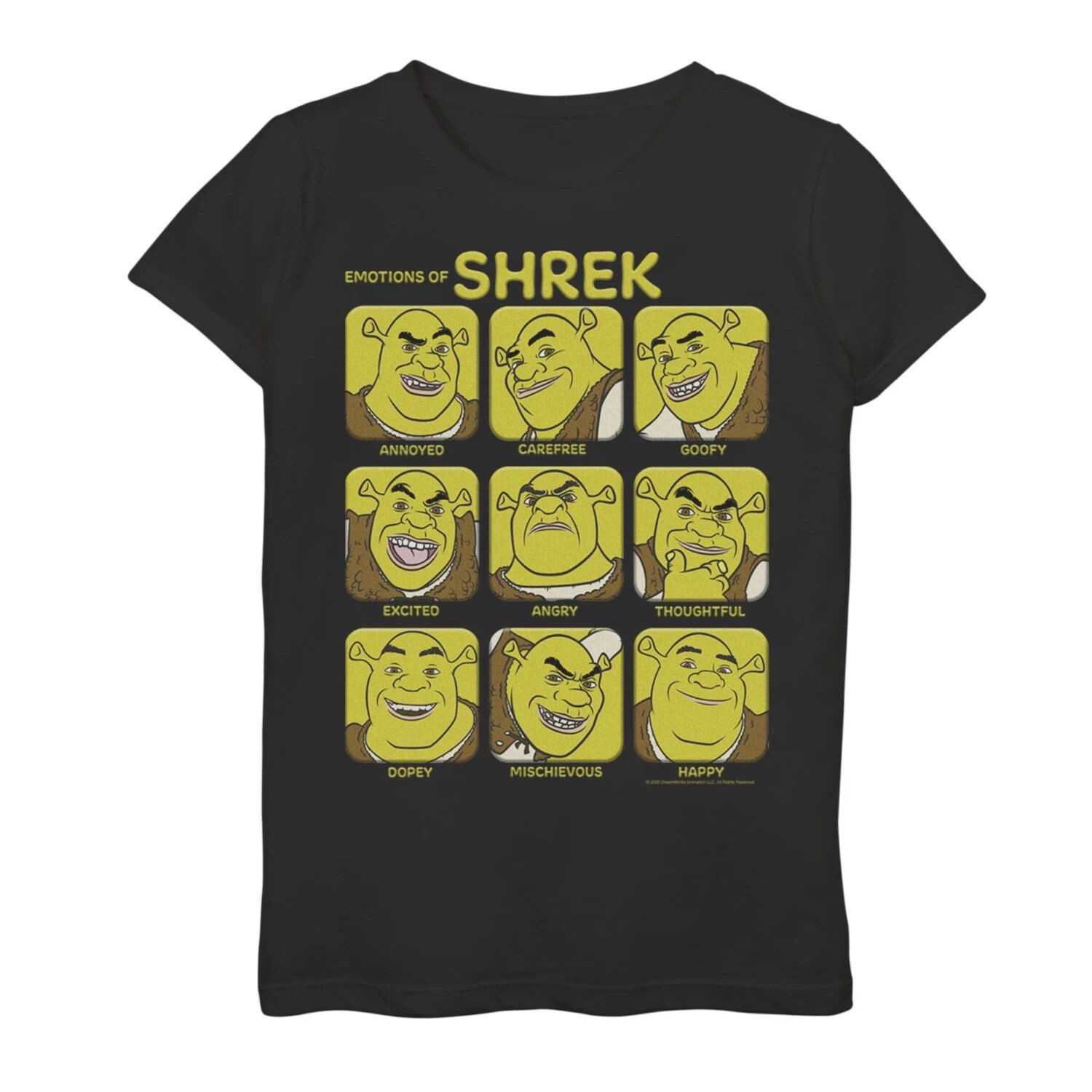 Футболка с рисунком Shrek Emotions Of Shrek Box Up для девочек 7–16 лет Licensed Character
Футболка с рисунком Shrek Emotions Of Shrek Box Up для девочек 7–16 лет Licensed Character