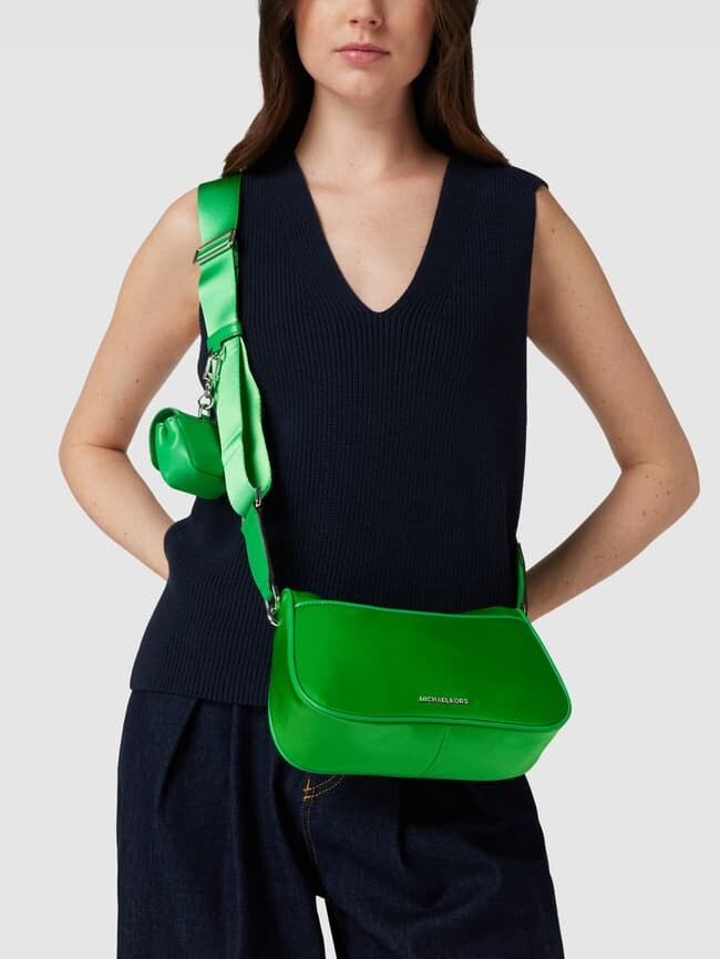 Сумочка с небольшим дополнительным карманом, модель JET SET MICHAEL Michael Kors, зеленый
Сумочка с небольшим дополнительным карманом, модель JET SET MICHAEL Michael Kors, зеленый