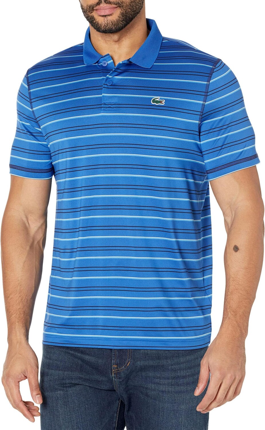 Рубашка-поло Short Sleeve Sport Ultra Dry Polo Shirt Lacoste, цвет Kingdom/Navy Blue/White/Flour
Рубашка-поло Short Sleeve Sport Ultra Dry Polo Shirt Lacoste, цвет Kingdom/Navy Blue/White/Flour