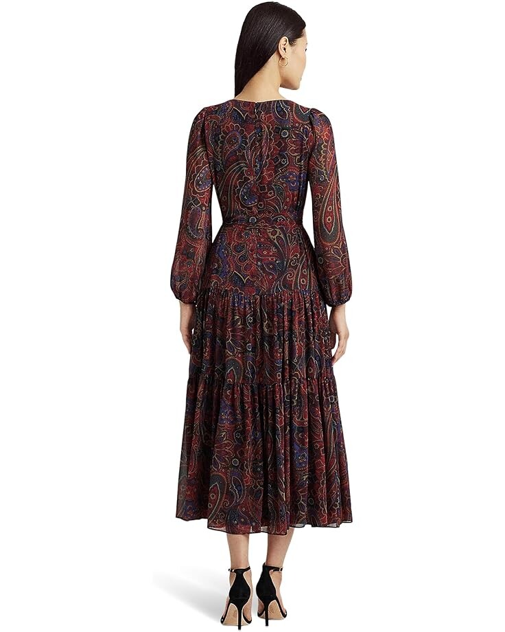 Платье LAUREN Ralph Lauren Checked Paisley Belted Georgette Dress, цвет Red/Black/Multi
Платье LAUREN Ralph Lauren Checked Paisley Belted Georgette Dress, цвет Red/Black/Multi