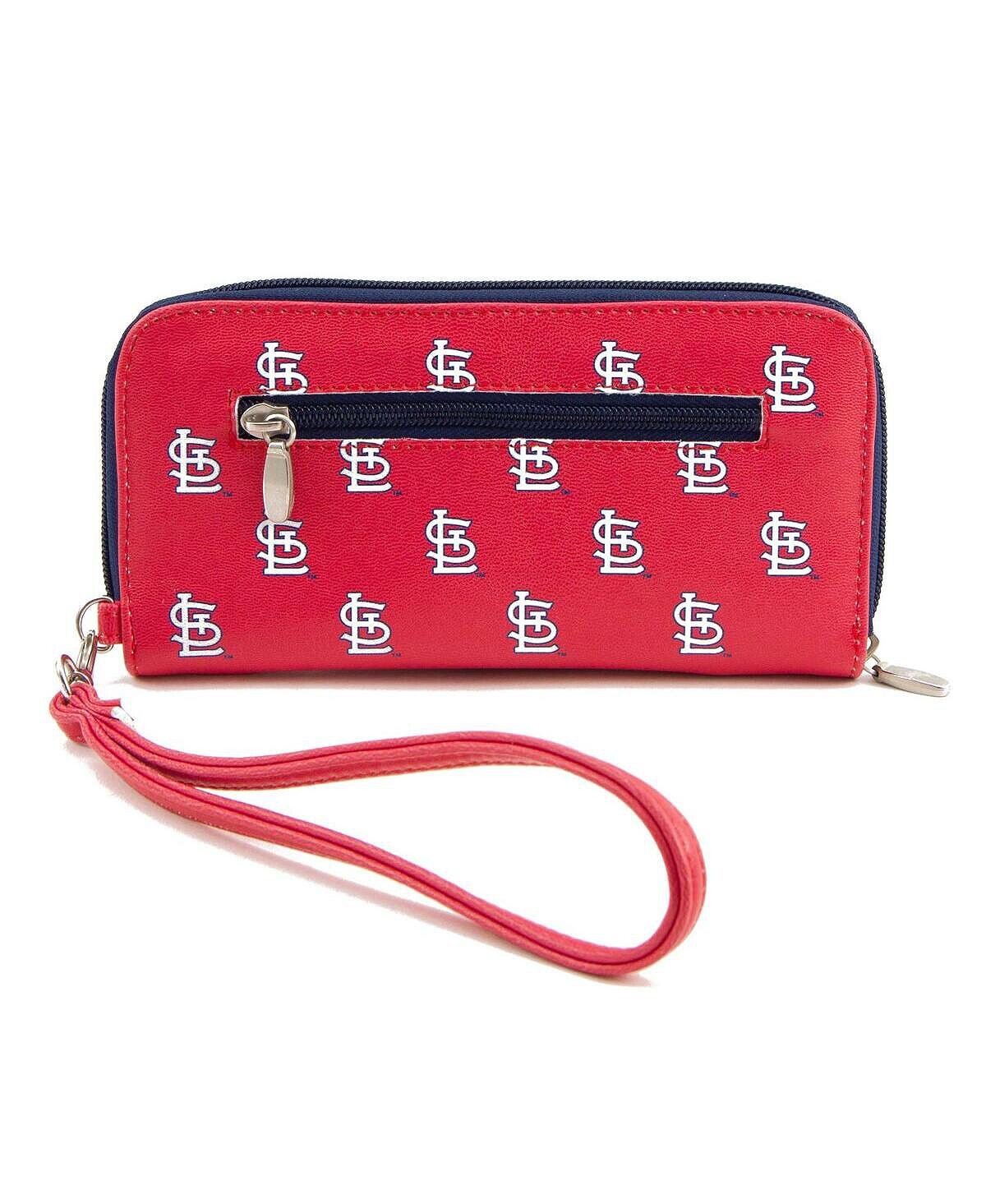 Женский кошелек St. Louis Cardinals на молнии вокруг браслета Eagles Wings, красный
Женский кошелек St. Louis Cardinals на молнии вокруг браслета Eagles Wings, красный