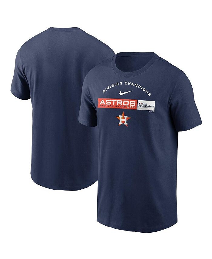 Мужская темно-синяя футболка Houston Astros 2023 AL West Division Champions Nike, синий
Мужская темно-синяя футболка Houston Astros 2023 AL West Division Champions Nike, синий