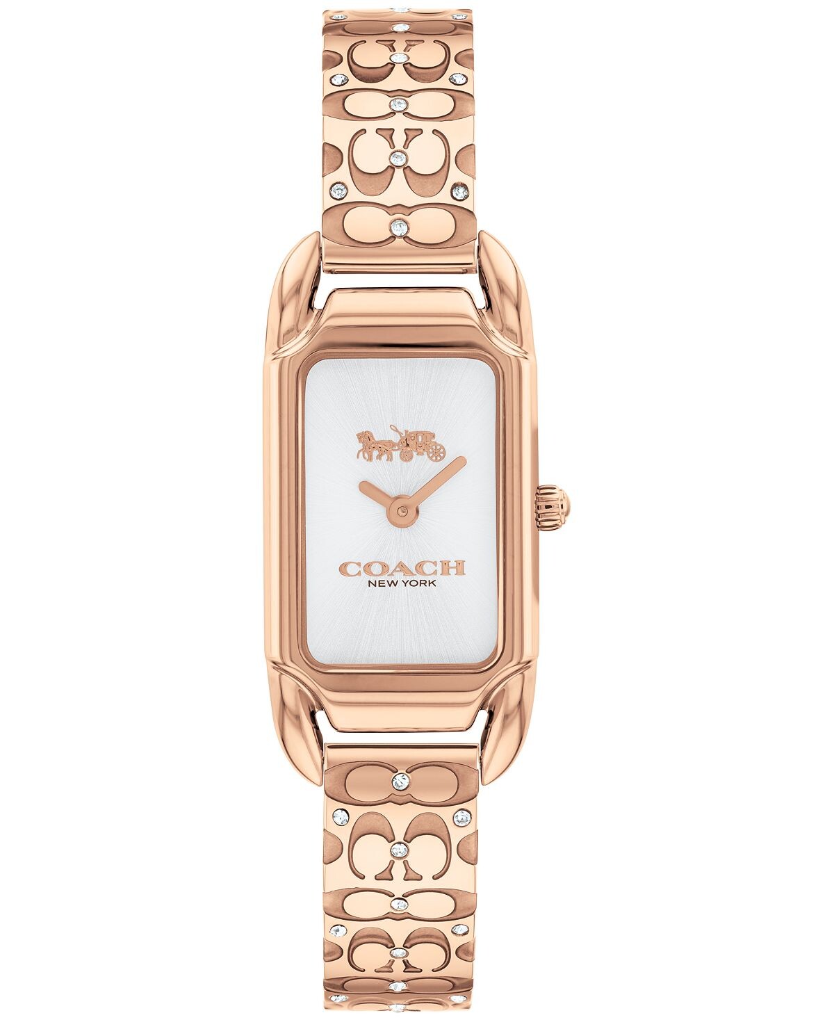 Женские часы Cadie Signature C из нержавеющей стали цвета розового золота с браслетом, 28,5 x 17,5 мм COACH, розовый
Женские часы Cadie Signature C из нержавеющей стали цвета розового золота с браслетом, 28,5 x 17,5 мм COACH, розовый