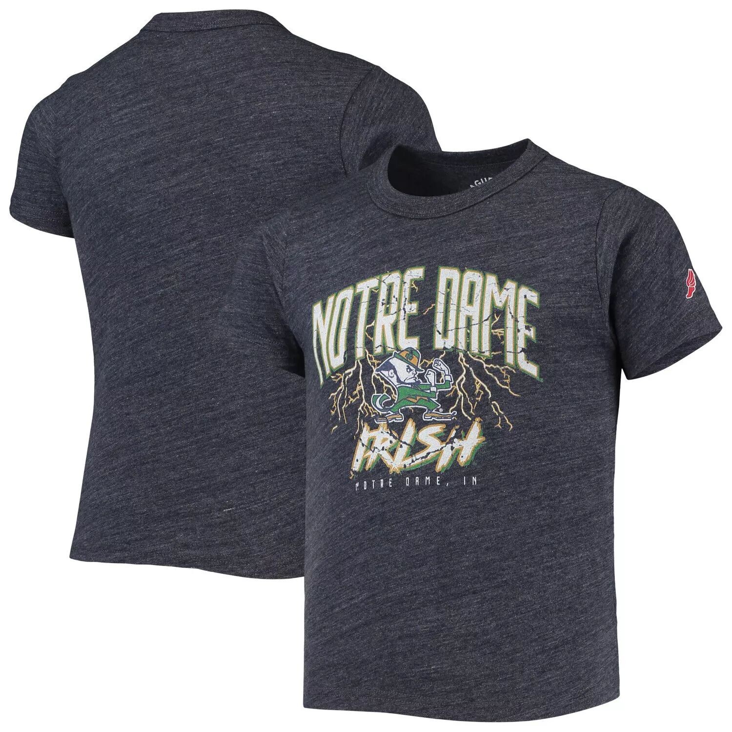 Молодежная лига университетской одежды Темно-синяя футболка с принтом Notre Dame Fighting Irish Victory Falls Tri-Blend Unbranded
Молодежная лига университетской одежды Темно-синяя футболка с принтом Notre Dame Fighting Irish Victory Falls Tri-Blend Unbranded