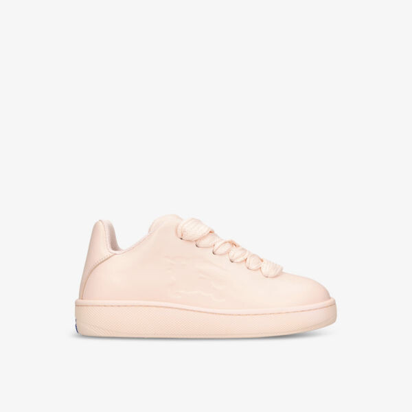 Кожаные кроссовки new trainer с низким берцем и колючей проволокой Burberry, розовый
Кожаные кроссовки new trainer с низким берцем и колючей проволокой Burberry, розовый