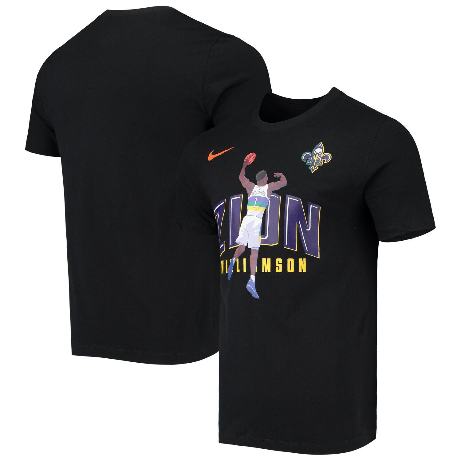 Мужская черная футболка Nike Zion Williamson New Orleans Pelicans Hero Performance, Черный
Мужская черная футболка Nike Zion Williamson New Orleans Pelicans Hero Performance, Черный