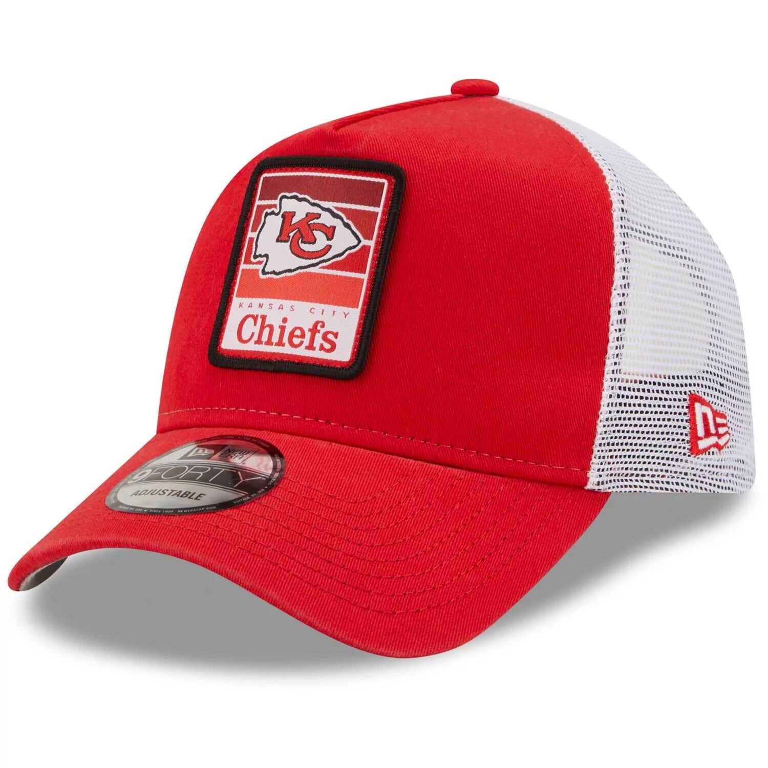Мужская кепка New Era красно-белая Kansas City Chiefs Gradient Trucker 9FORTY Snapback
Мужская кепка New Era красно-белая Kansas City Chiefs Gradient Trucker 9FORTY Snapback