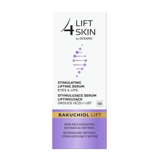Стимулирующая лифтинг-сыворотка для области глаз и губ, 15мл Lift4Skin, Bakuchiol Lift, Long 4 Lashes
Стимулирующая лифтинг-сыворотка для области глаз и губ, 15мл Lift4Skin, Bakuchiol Lift, Long 4 Lashes