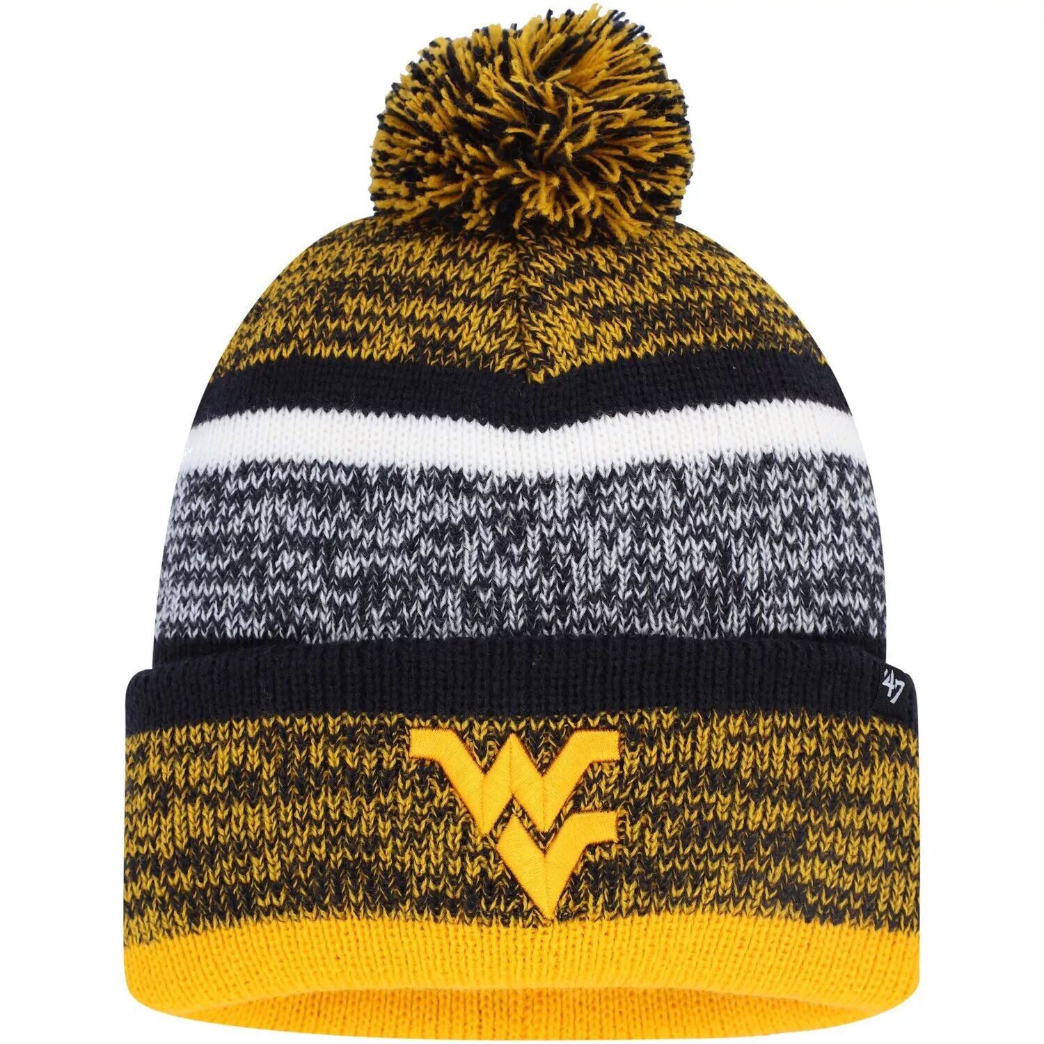 Мужская вязаная шапка '47 Navy West Virginia Mountaineers Northward с манжетами и помпоном
Мужская вязаная шапка '47 Navy West Virginia Mountaineers Northward с манжетами и помпоном