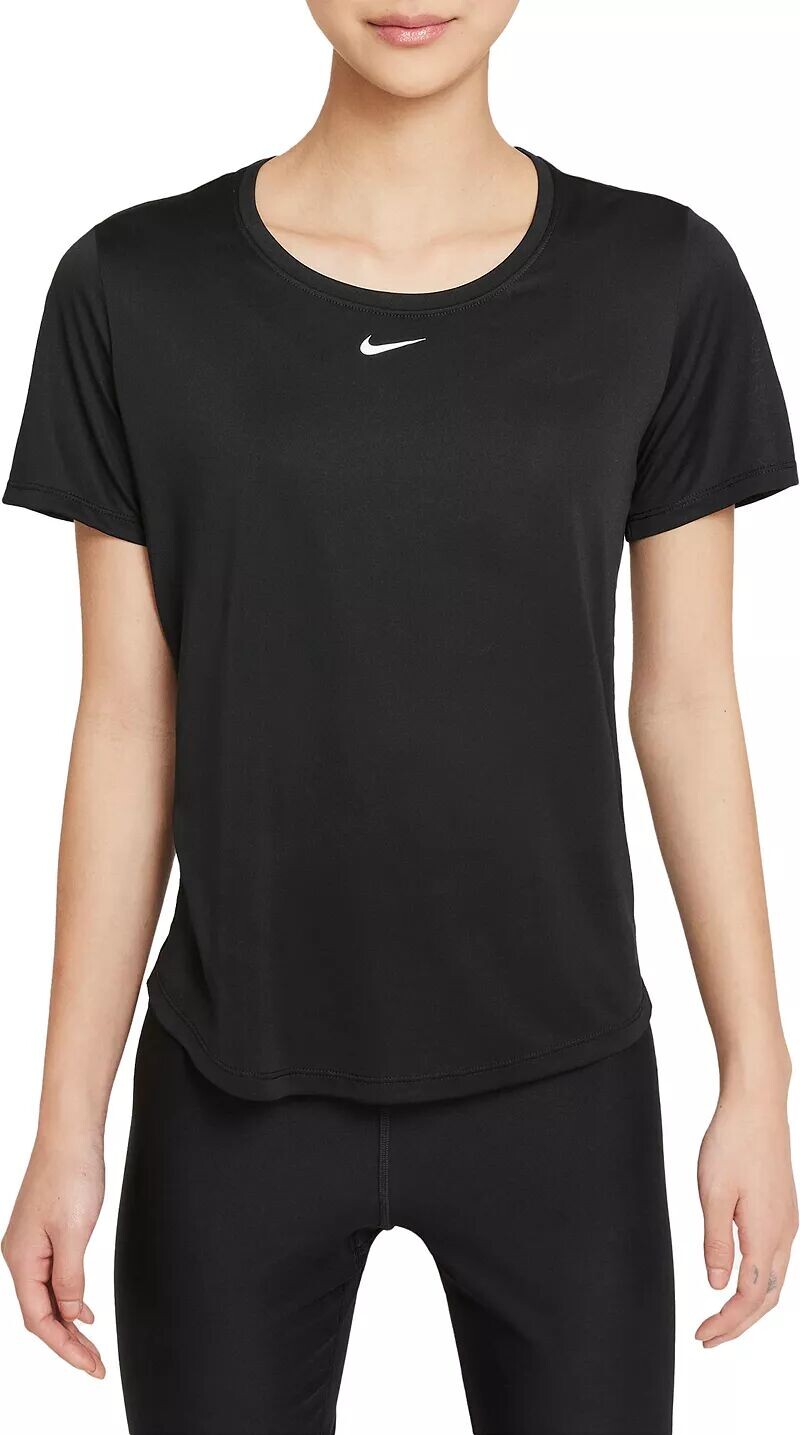 Женская футболка стандартной посадки с короткими рукавами Nike One Dri-FIT, черный
Женская футболка стандартной посадки с короткими рукавами Nike One Dri-FIT, черный