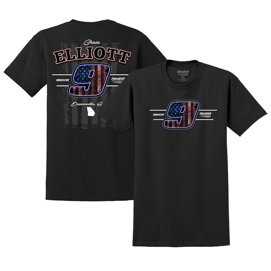 Футболка с коротким рукавом Hendrick Motorsports Team Collection Chase Elliott, черный
Футболка с коротким рукавом Hendrick Motorsports Team Collection Chase Elliott, черный